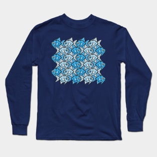 Angelfish Tessellation III Long Sleeve T-Shirt